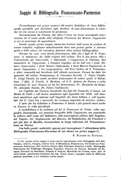 Bollettino francescano storico-bibliografico