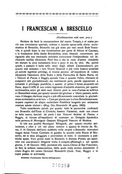 Bollettino francescano storico-bibliografico