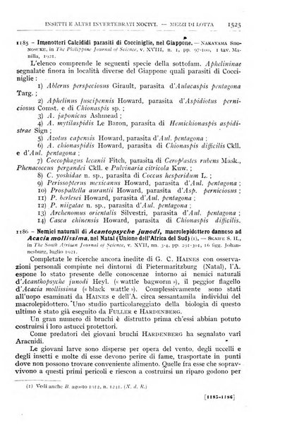 Bollettino mensile di informazioni agrarie e di patologia vegetale