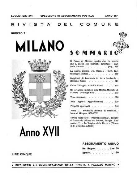 Milano rivista mensile del Comune