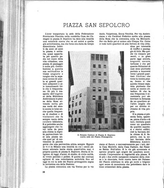 Milano rivista mensile del Comune