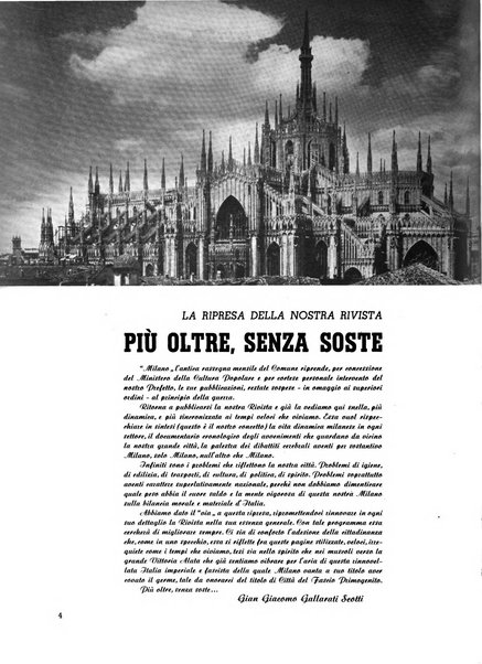 Milano rivista mensile del Comune