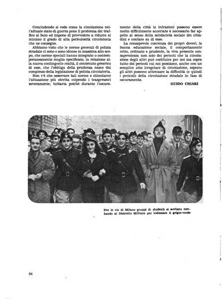 Milano rivista mensile del Comune