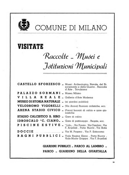 Milano rivista mensile del Comune