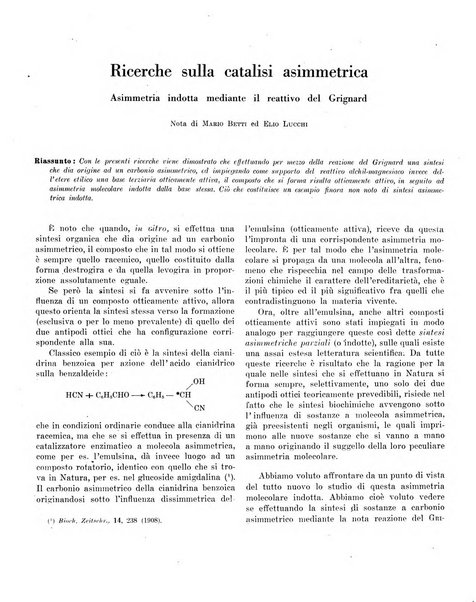 Bollettino scientifico della Facoltà di chimica industriale di Bologna