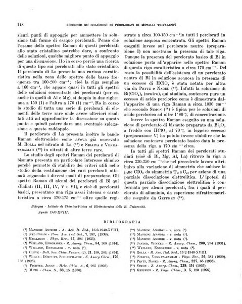 Bollettino scientifico della Facoltà di chimica industriale di Bologna