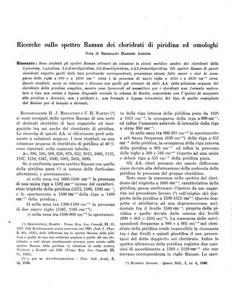 Bollettino scientifico della Facoltà di chimica industriale di Bologna