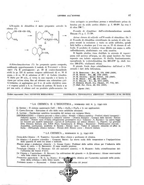 Bollettino scientifico della Facoltà di chimica industriale di Bologna