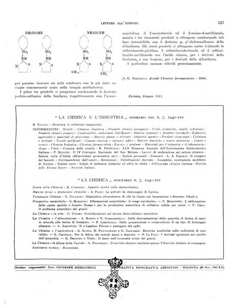 Bollettino scientifico della Facoltà di chimica industriale di Bologna