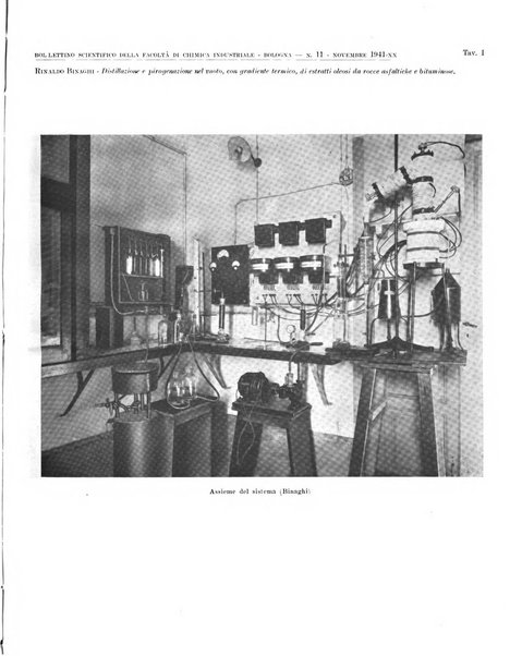 Bollettino scientifico della Facoltà di chimica industriale di Bologna