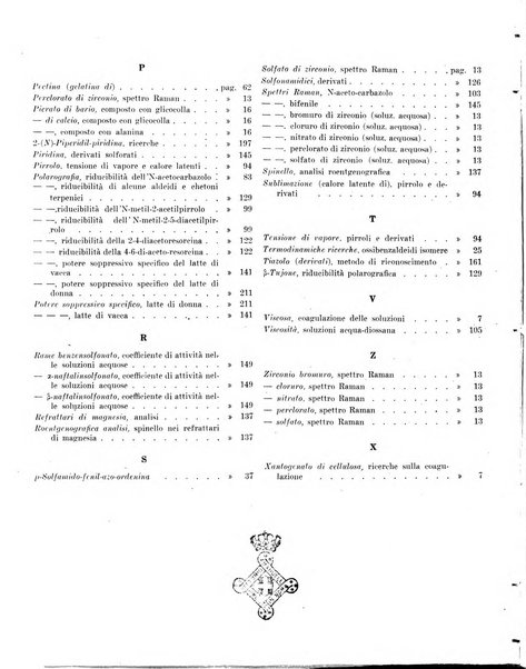 Bollettino scientifico della Facoltà di chimica industriale di Bologna