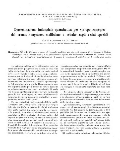 Bollettino scientifico della Facoltà di chimica industriale di Bologna