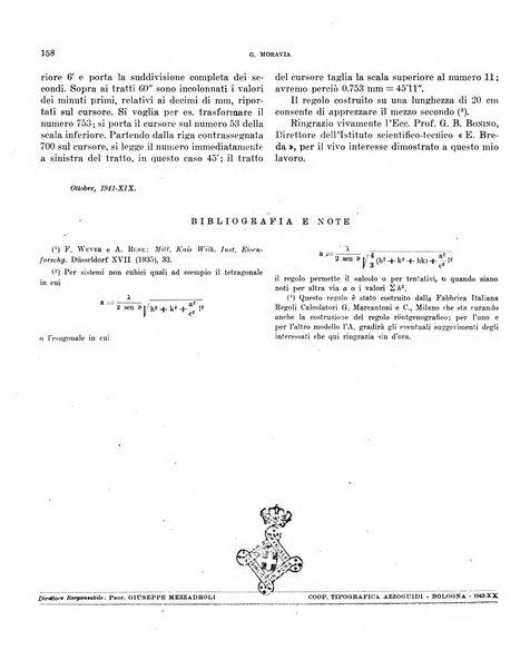 Bollettino scientifico della Facoltà di chimica industriale di Bologna