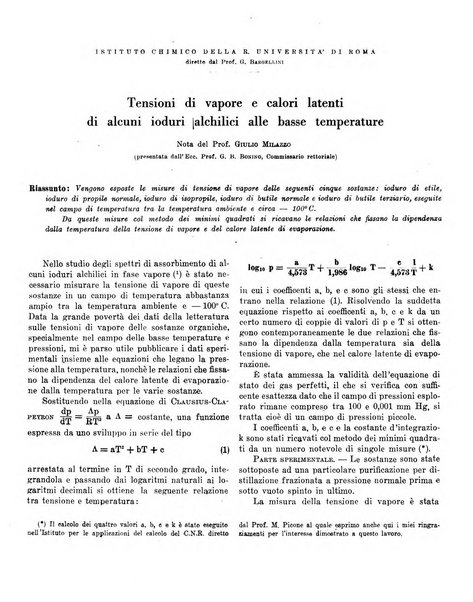 Bollettino scientifico della Facoltà di chimica industriale di Bologna