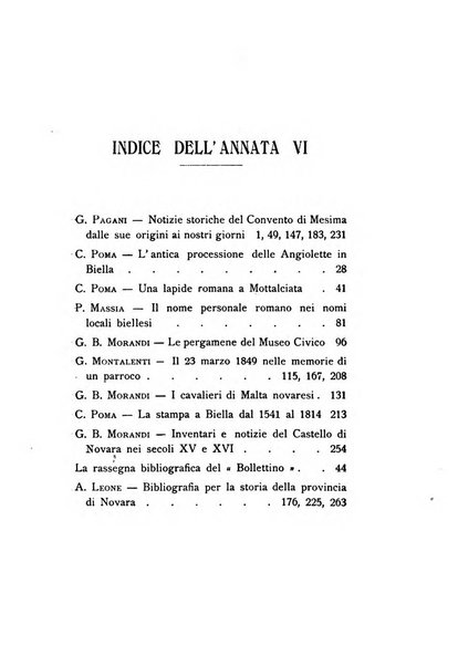 Bollettino storico per la provincia di Novara