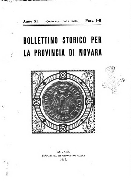 Bollettino storico per la provincia di Novara