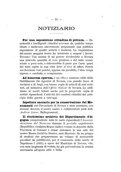 Bollettino storico per la provincia di Novara