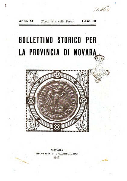 Bollettino storico per la provincia di Novara