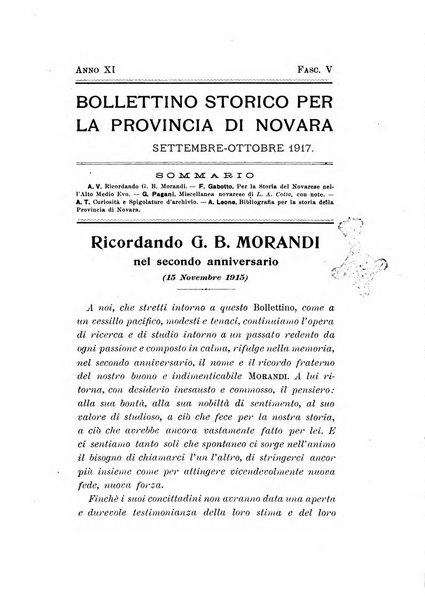 Bollettino storico per la provincia di Novara