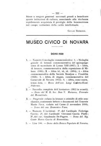 Bollettino storico per la provincia di Novara