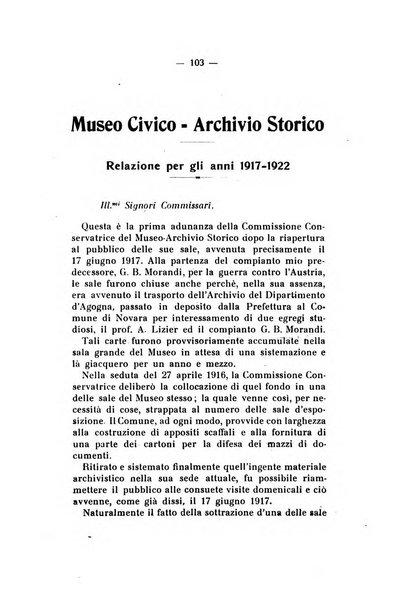 Bollettino storico per la provincia di Novara