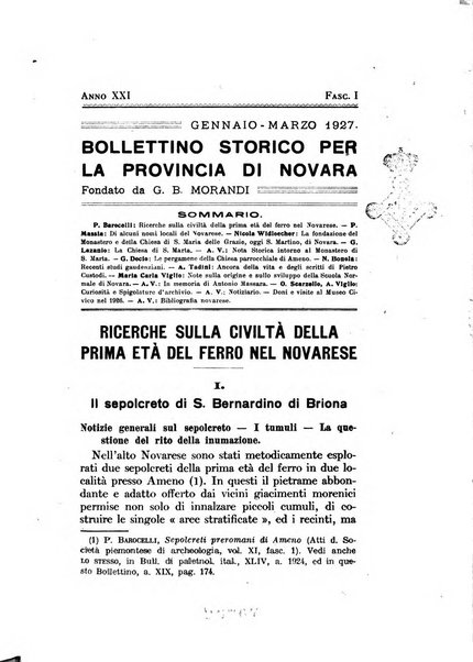 Bollettino storico per la provincia di Novara