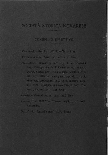 Bollettino storico per la provincia di Novara