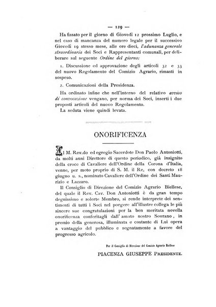 Bollettino ufficiale del Comizio agrario biellese e della Societa orto- agricola di biella e circondario