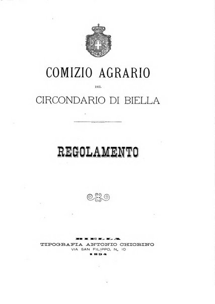 Bollettino ufficiale del Comizio agrario biellese e della Societa orto- agricola di biella e circondario