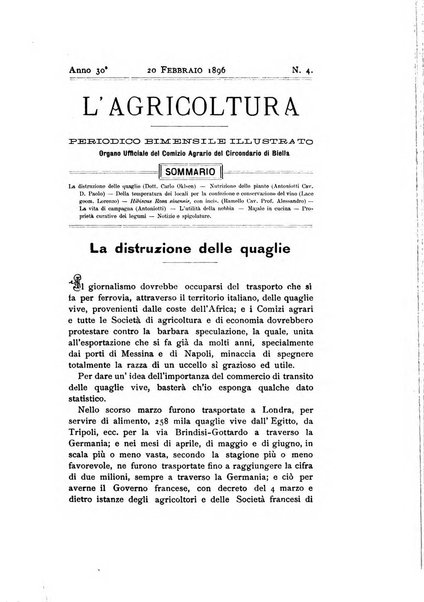 Bollettino ufficiale del Comizio agrario biellese e della Societa orto- agricola di biella e circondario