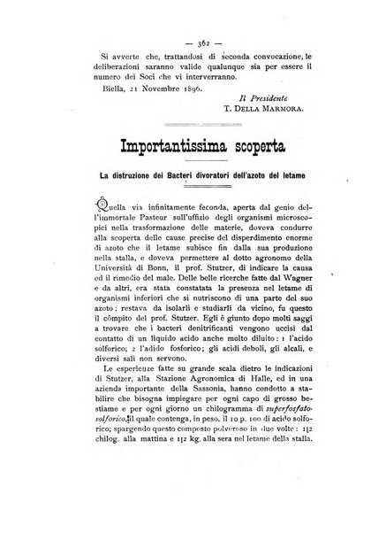 Bollettino ufficiale del Comizio agrario biellese e della Societa orto- agricola di biella e circondario