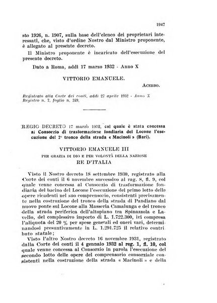 Bollettino ufficiale del Ministero dell'agricoltura e delle foreste