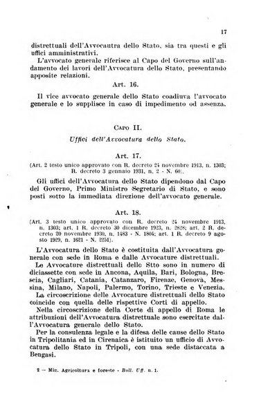 Bollettino ufficiale del Ministero dell'agricoltura e delle foreste