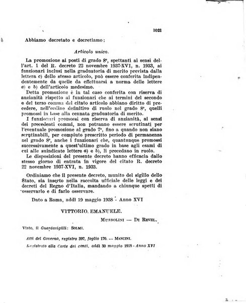 Bollettino ufficiale del Ministero dell'agricoltura e delle foreste