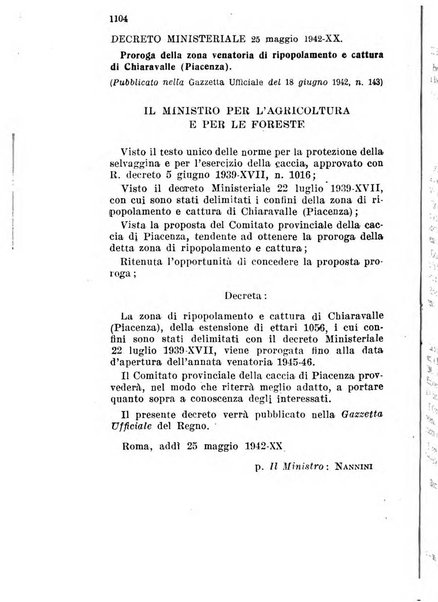 Bollettino ufficiale del Ministero dell'agricoltura e delle foreste