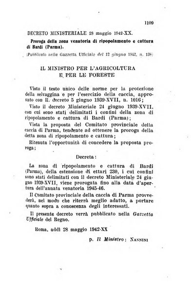 Bollettino ufficiale del Ministero dell'agricoltura e delle foreste