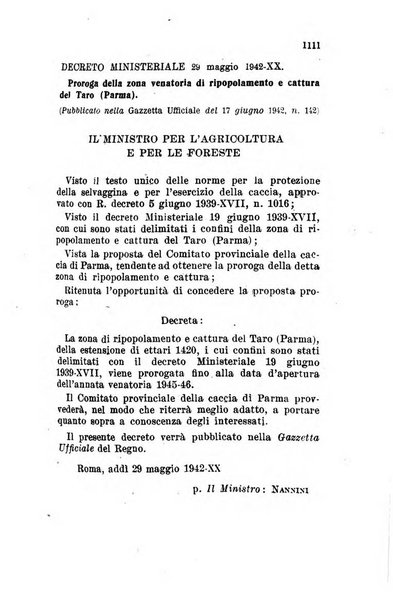 Bollettino ufficiale del Ministero dell'agricoltura e delle foreste