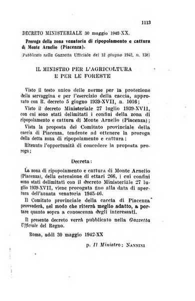 Bollettino ufficiale del Ministero dell'agricoltura e delle foreste