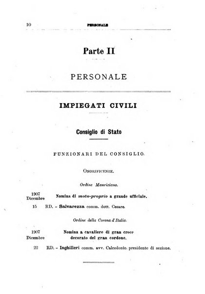 Bollettino ufficiale del Ministero dell'interno