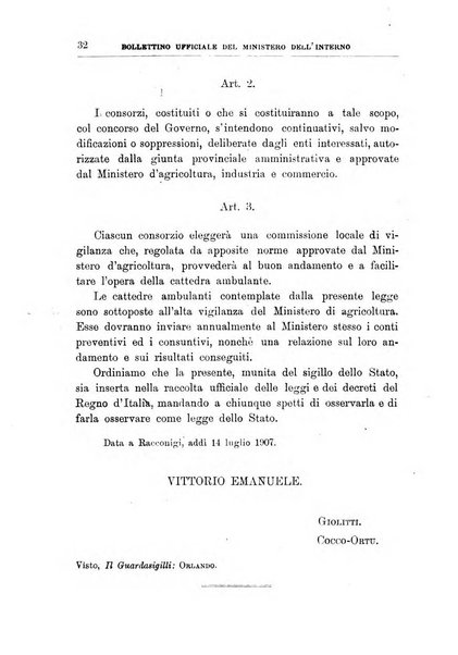 Bollettino ufficiale del Ministero dell'interno