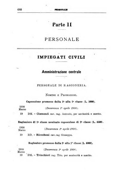 Bollettino ufficiale del Ministero dell'interno