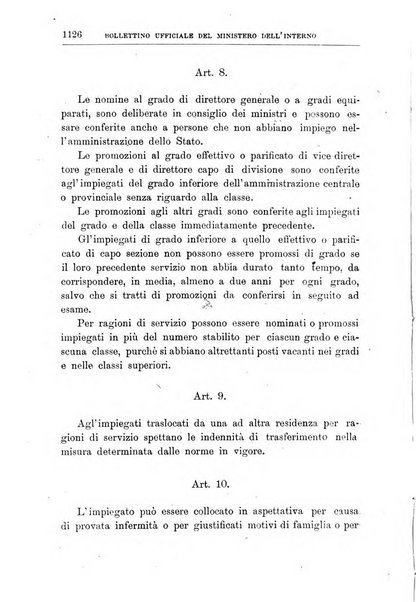 Bollettino ufficiale del Ministero dell'interno