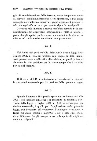 Bollettino ufficiale del Ministero dell'interno