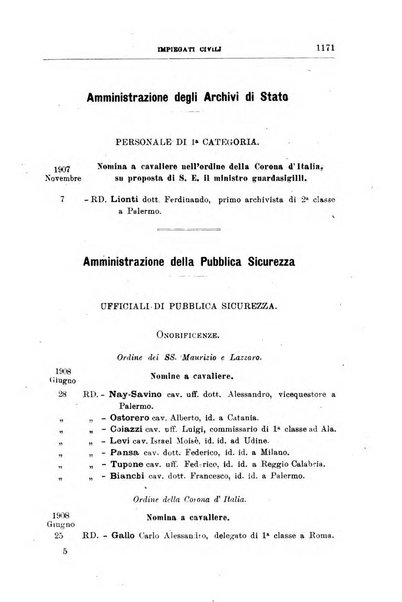 Bollettino ufficiale del Ministero dell'interno