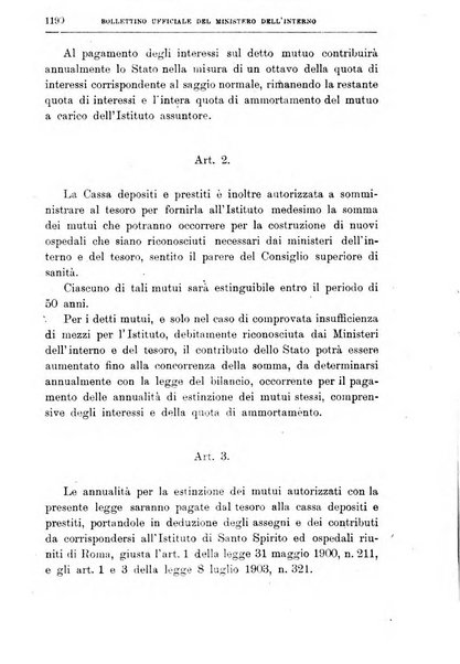 Bollettino ufficiale del Ministero dell'interno