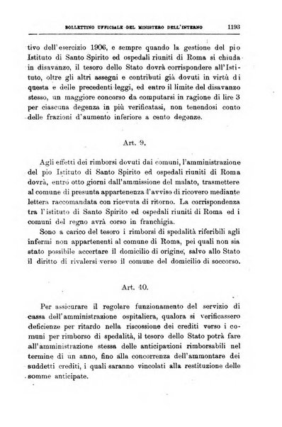 Bollettino ufficiale del Ministero dell'interno