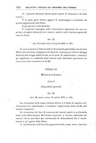 Bollettino ufficiale del Ministero dell'interno