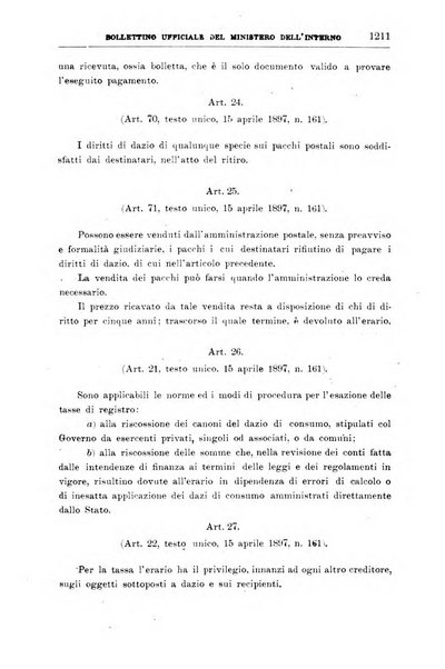 Bollettino ufficiale del Ministero dell'interno