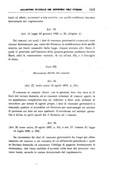 Bollettino ufficiale del Ministero dell'interno