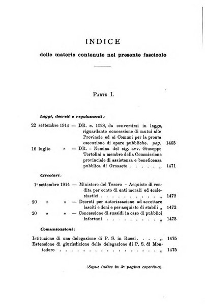 Bollettino ufficiale del Ministero dell'interno